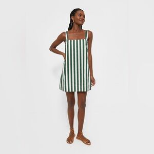 Tuckernuck Pomander Place Striped Green Jade Cassie Dress